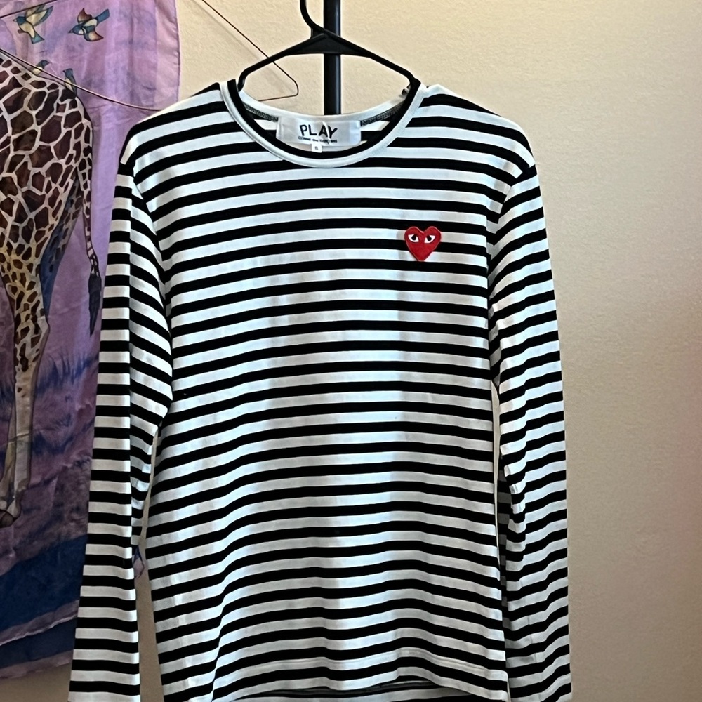 Comme De Garçon striped shirt